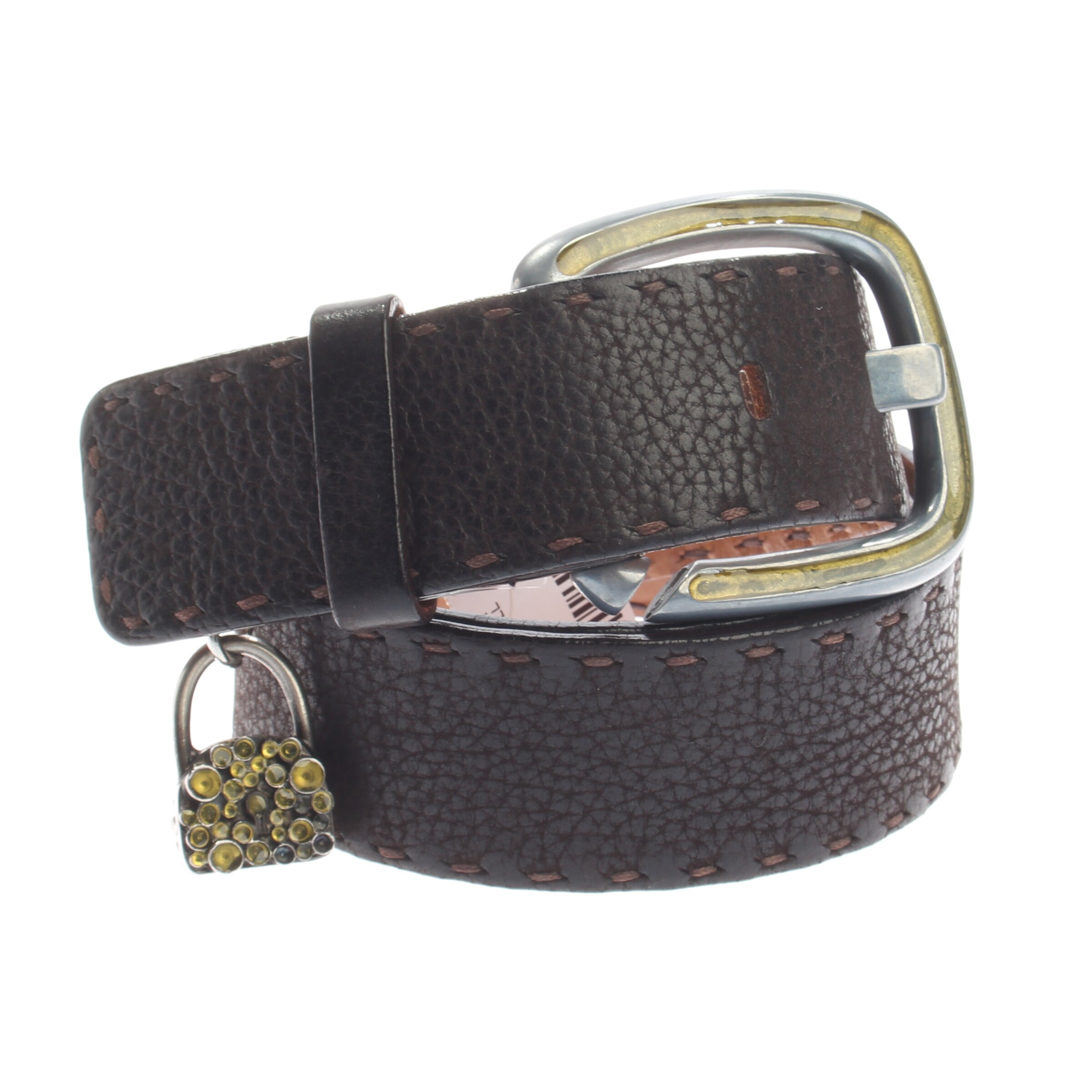 Ermanno Scervino Belt in L in Brown: front
