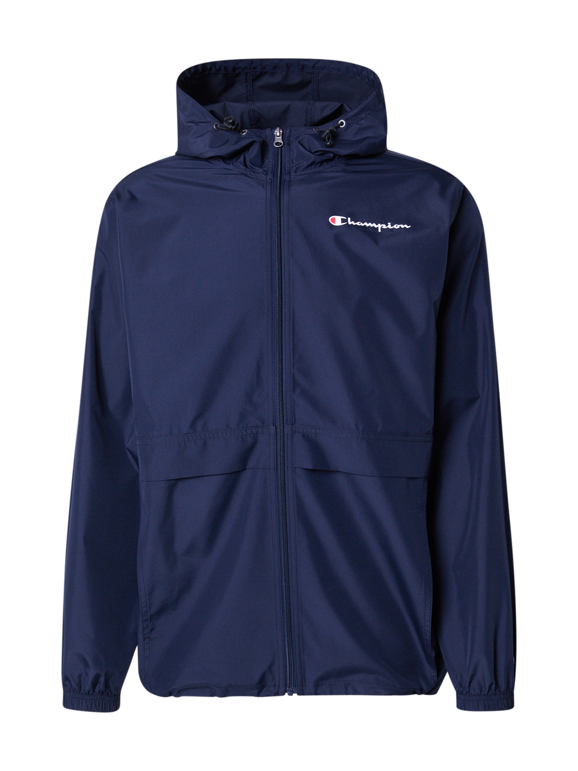 Champion Authentic Athletic Apparel Φθινοπωρινό και ανοιξιάτικο μπουφάν σε μπλε: μπροστά