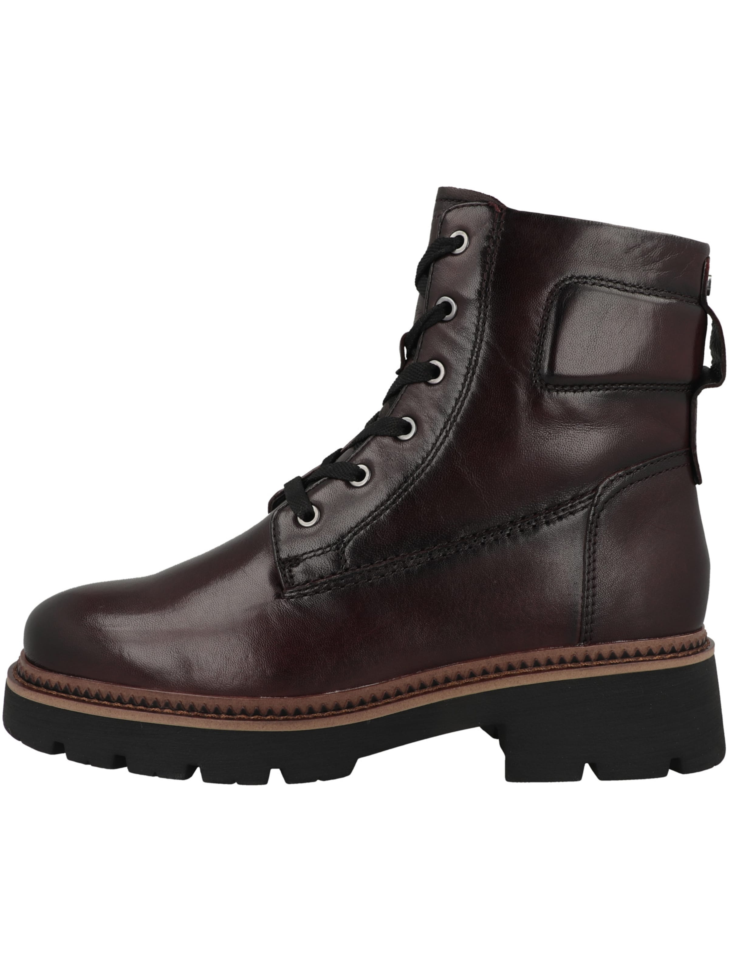 Bottines à lacets Tamaris en marron