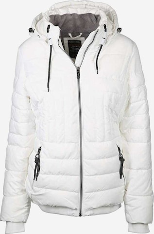 s'questo Winter Jacket in White: front