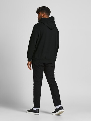 Jack & Jones Plus Sweatshirt 'Ecorp' in Schwarz