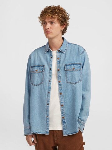 O'NEILL Comfort fit Overhemd in Blauw: voorkant