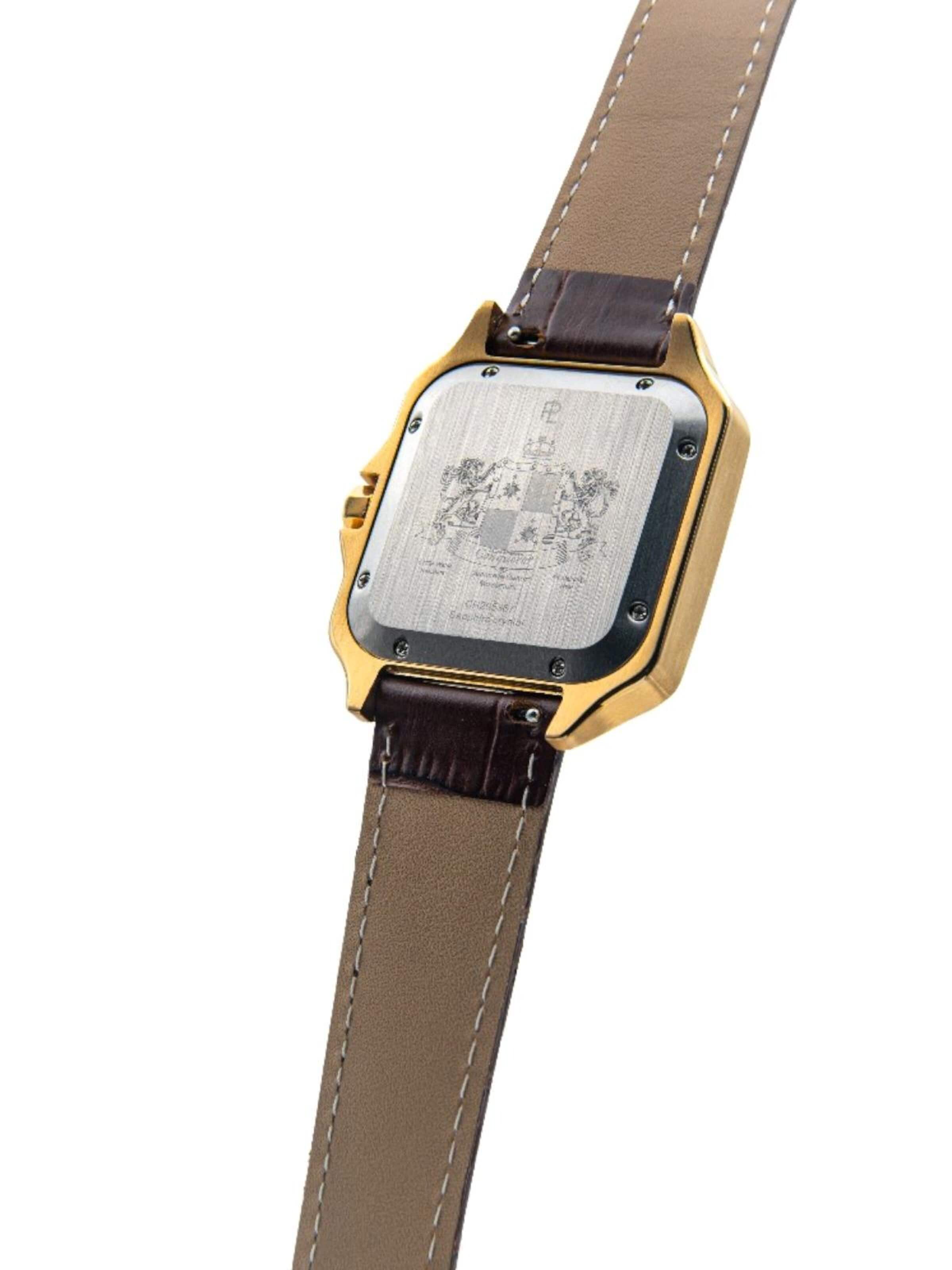 Laurent Philippe - Reloj analógico 'Conqueror The Golden Eye – Brun Du Palais' en marrón