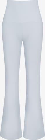 cfab (formerly creamy fabrics) Leggings 'Cotton Flared Bootcut Leggings' in Blau: Vorderseite