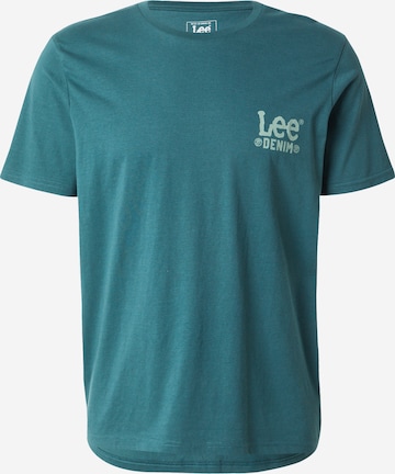 žalia Lee Marškinėliai: priekis