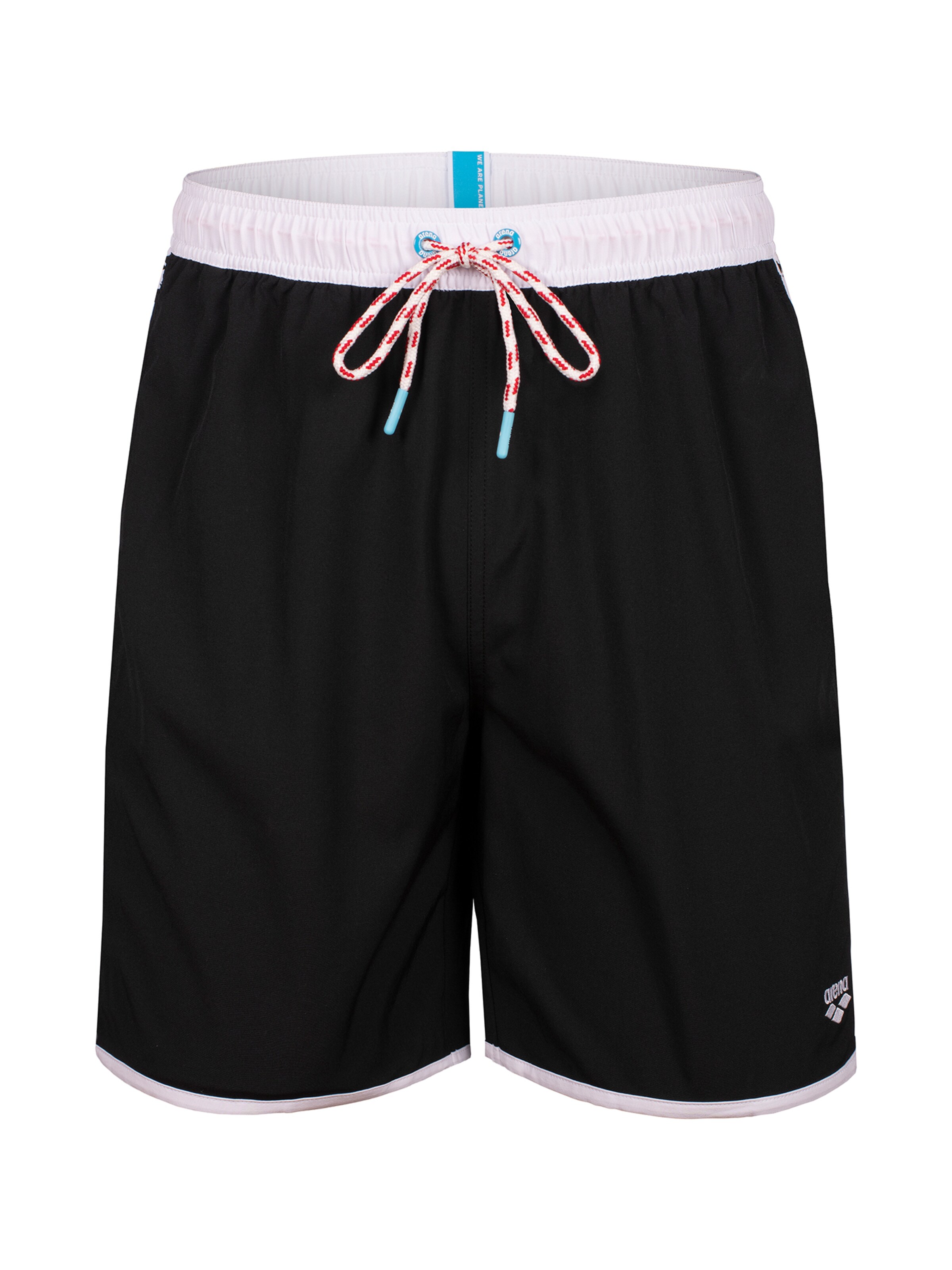 Shorts de bain 'ICONS TEAM STRIPE' ARENA en noir : devant