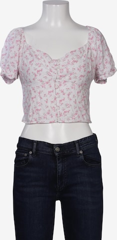 HOLLISTER Bluse M in Weiß: Vorderseite