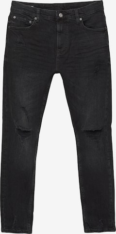 Pull&Bear Skinny Farkut värissä musta: etupuoli