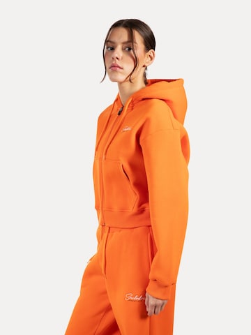 Smilodox Sweatjacke 'Enara' in Orange