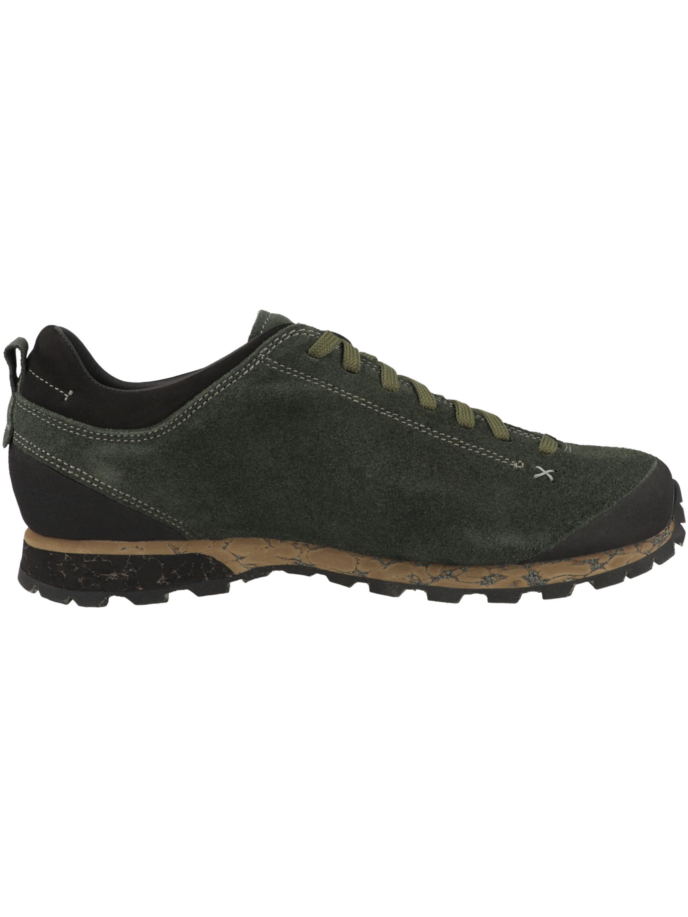AKU Low shoe 'Bellamont III Suede' in Green