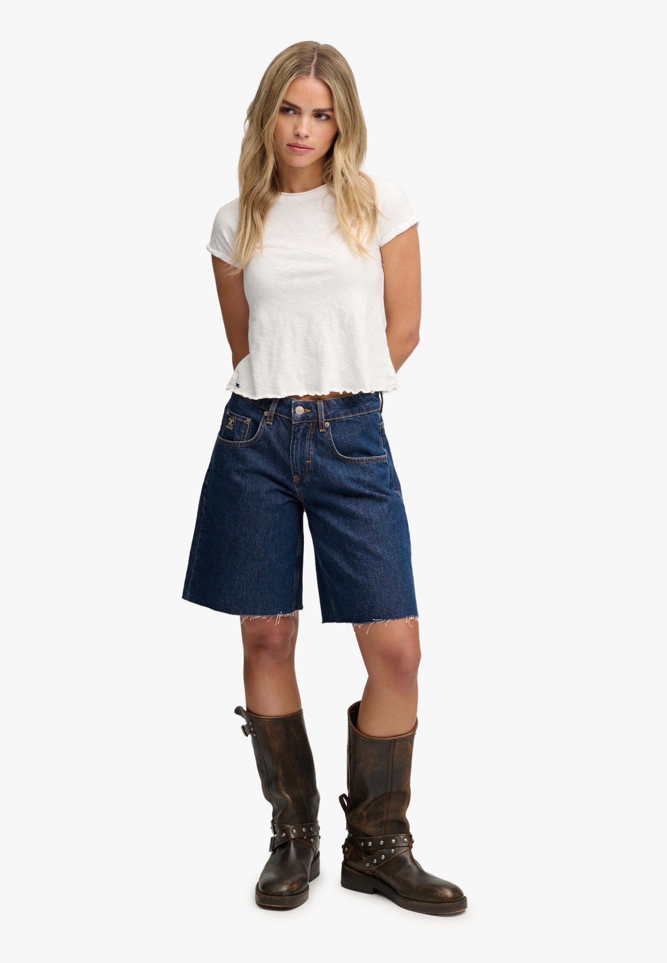 Superdry & Co Baggy Jeans in Blauw