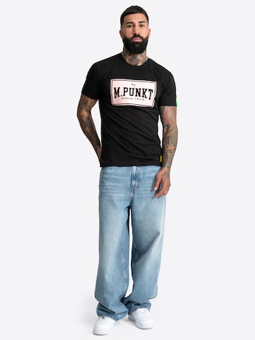 Tricou 'Mpunkt 03' de la Benlee pe negru