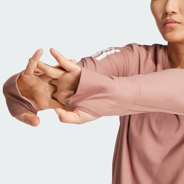 ADIDAS PERFORMANCE Функциональная футболка 'Own The Run' в Ярко-розовый