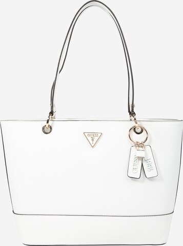 GUESS Shopper 'Noelle' in Wit: voorkant