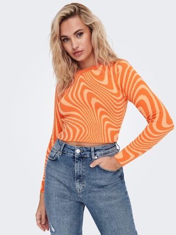 ONLY Pullover 'MILENA' in Orange