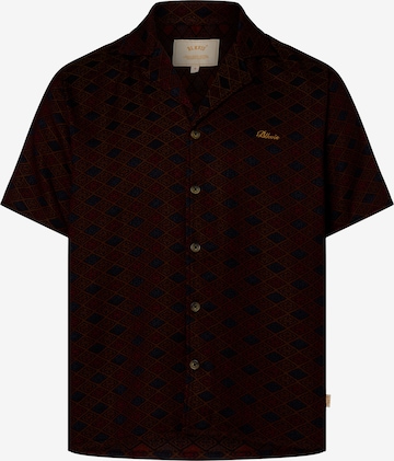 BLKVIS Regular Fit Hemd in Schwarz: Vorderseite