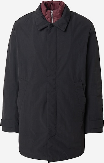 Demisezoninis paltas 'BLERIOT' iš Krakatau, spalva – burgundiško vyno spalva / juoda, Prekių apžvalga