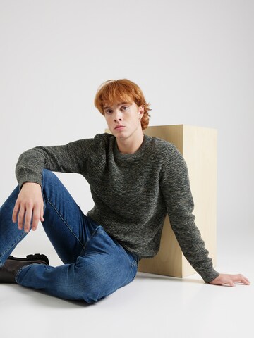 SELECTED HOMME - Pullover 'Vince' em cinzento: frente