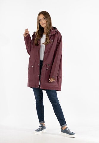 Schmuddelwedda Raincoat 'Bridgeport' in Red