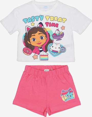 Gabby`s Dollhouse Nachtkledij 'Gabby & Cakey' in Roze: voorkant