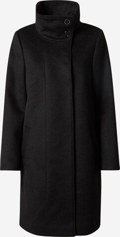 s.Oliver BLACK LABEL Between-seasons coat in Black: front