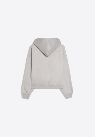 Giacca di felpa di Bershka in grigio