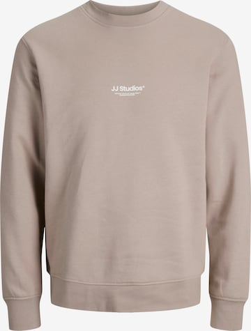 JACK & JONES Свитшот 'JJESoho' в Коричневый: спереди
