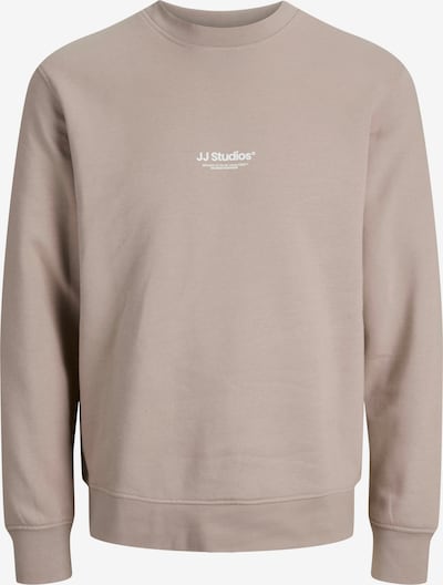 Megztinis be užsegimo 'JJESoho' iš JACK & JONES, spalva – šviesiai ruda / balta, Prekių apžvalga