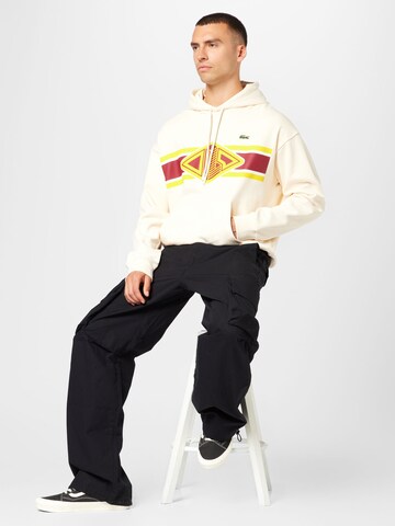 LACOSTE Sweatshirt in Weiß