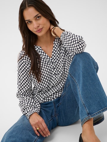 Kaffe Blouse 'KAMathilde' in Blue