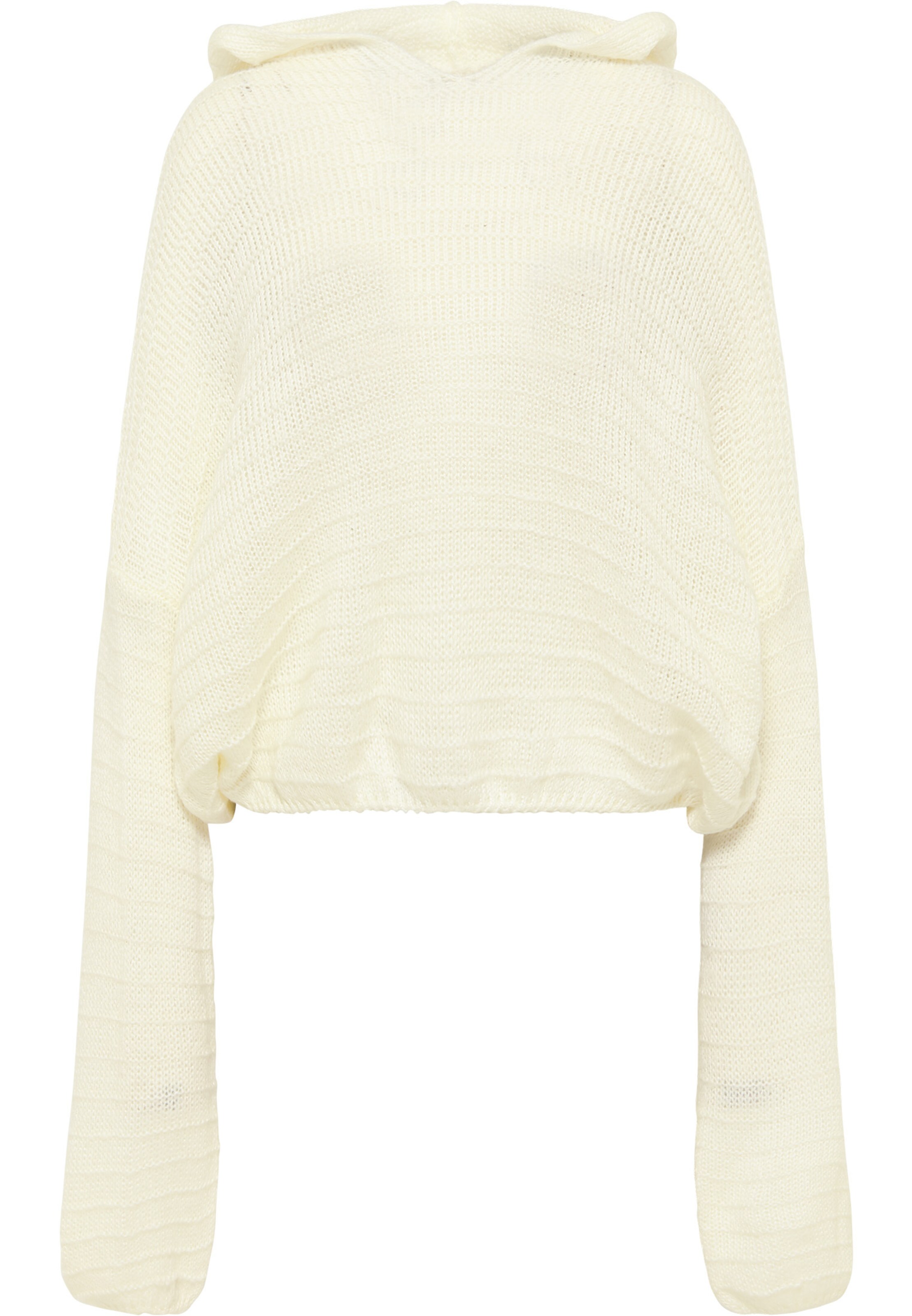 Frauen Große Größen IZIA Strickpullover in Wollweiß - UI84576 Frauen Große Größen IZIA Strickpullover in Wollweiß - UI84576