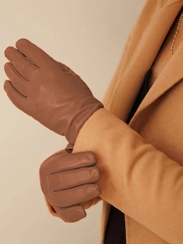 KESSLER Fingerhandschuhe‌‌‌‌ in Braun