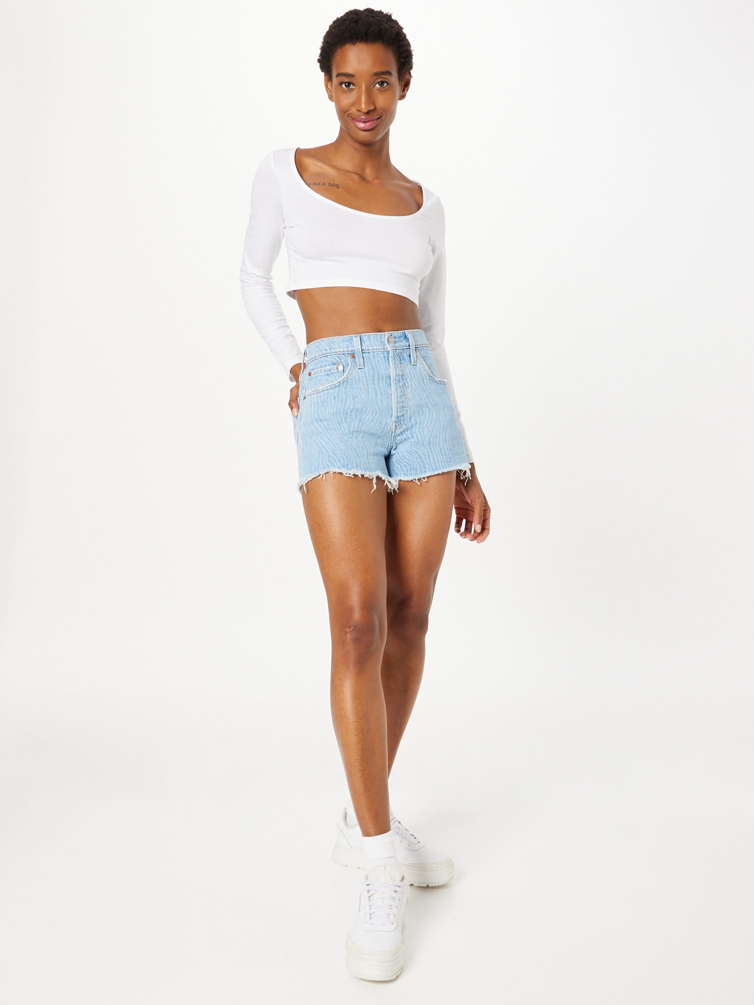 Levis 501 on sale shorts light blue