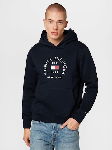 TOMMY HILFIGER Mikina – modrá: přední strana