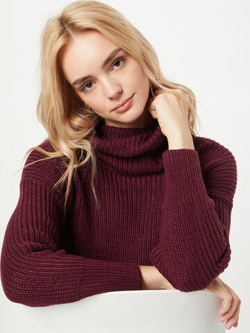 ONLY - Pullover 'NICA' em vermelho