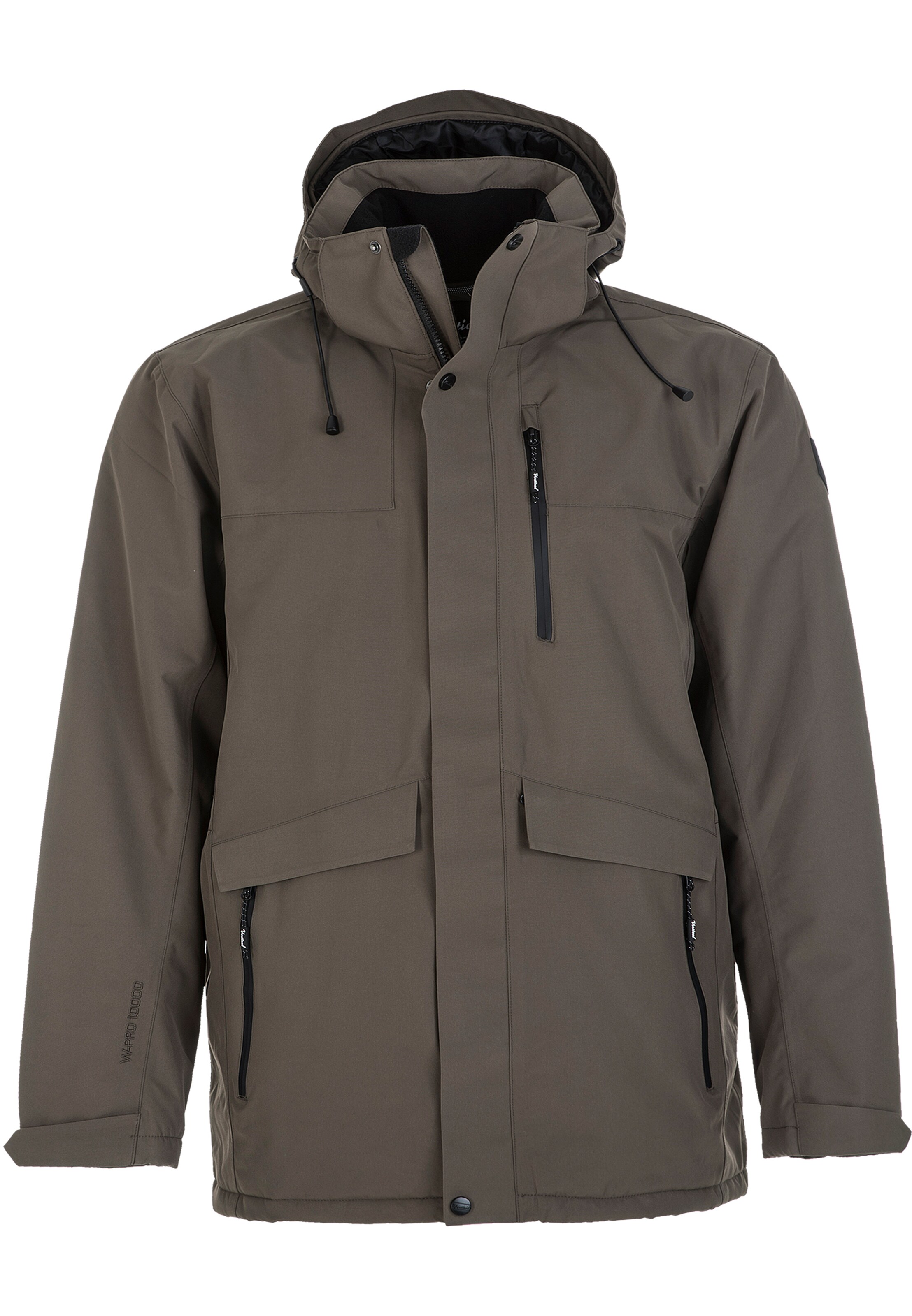 Whistler Outdoorjas 'Buron' in Grijs: voorkant