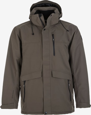 Whistler Outdoor jacket 'Buron' in Grey: front