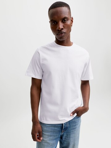 JACK & JONES Slim Fit T-Shirt in Weiß