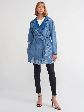 Manteau mi-saison Dilvin en bleu
