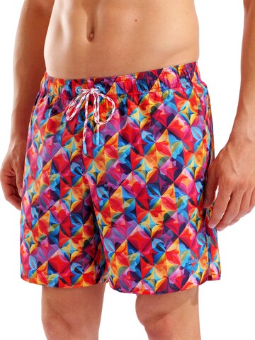 Pantaloncini da bagno 'WATER PRINTS BEACH BOXER AO' di ARENA in colori misti
