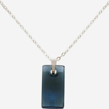 Gemshine Ketting in Zilver: voorkant