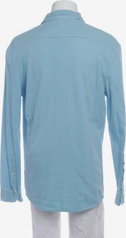 Van Laack Freizeithemd / Shirt / Polohemd langarm L in Blau