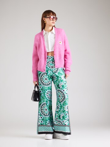 COMMA Wide leg Trousers in Green