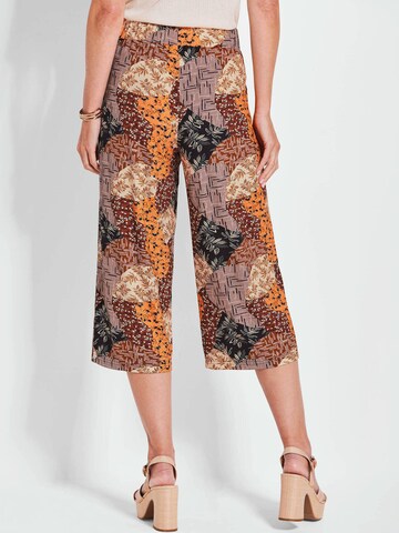 Loosefit Pantalon 'Vera' Goldner en marron : devant