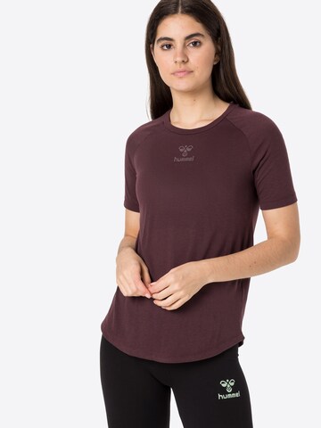 Hummel Funktionsbluse 'VANJA' i rød: forside