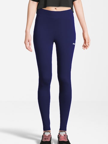 FILA Skinny Leggings 'BENNDORF' in Blauw: voorkant