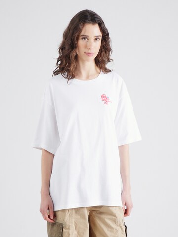 T-shirt fonctionnel ADIDAS SPORTSWEAR en blanc : devant