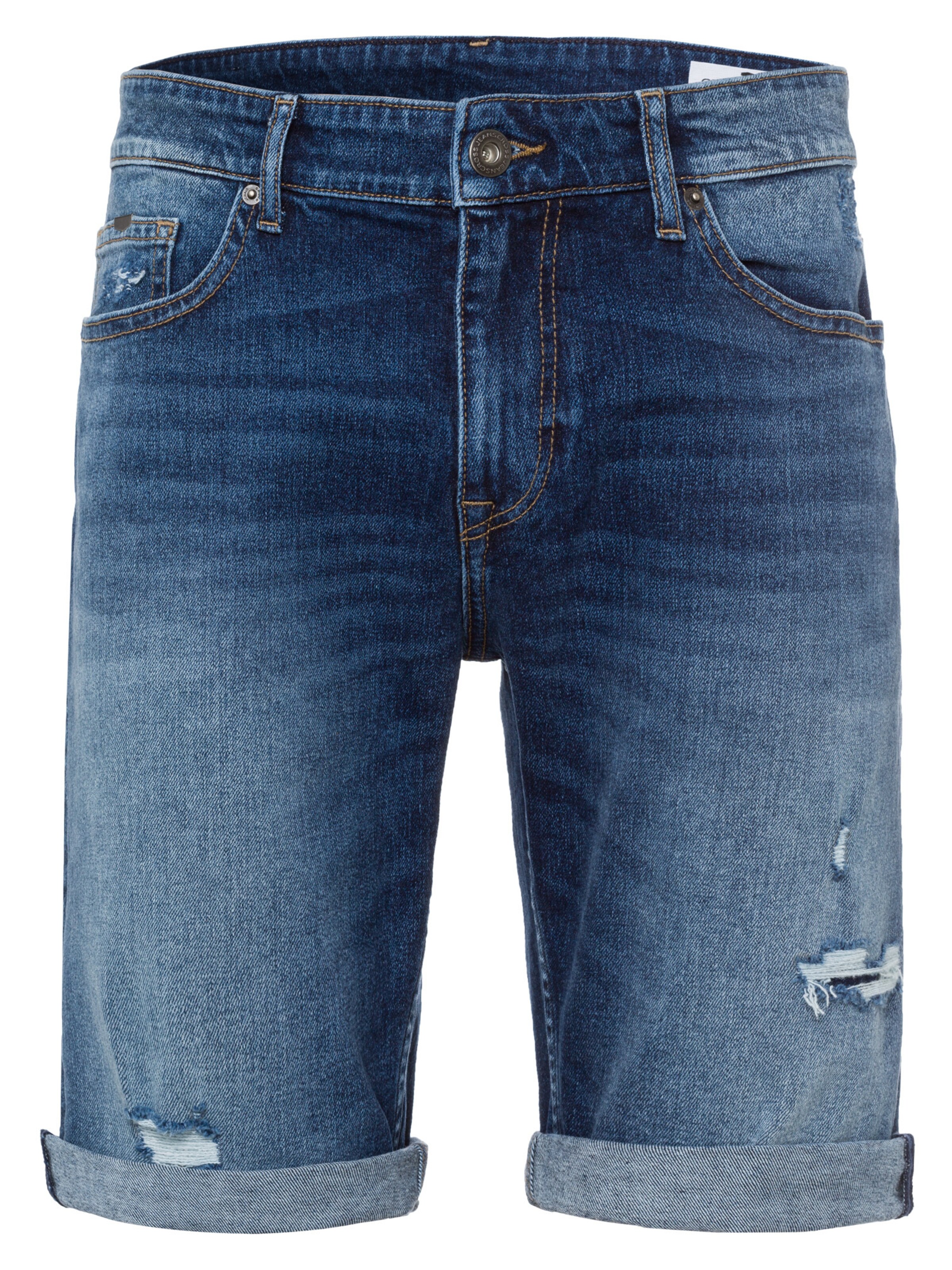 Männer Große Größen Cross Jeans Jeans ' Leom ' in Dunkelblau - QN24189 Männer Große Größen Cross Jeans Jeans ' Leom ' in Dunkelblau - QN24189