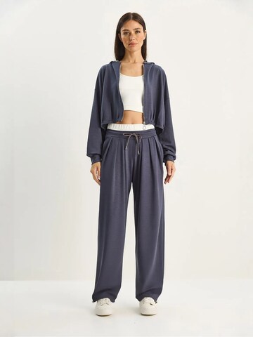 Bianco Lucci - Calças de fato em azul