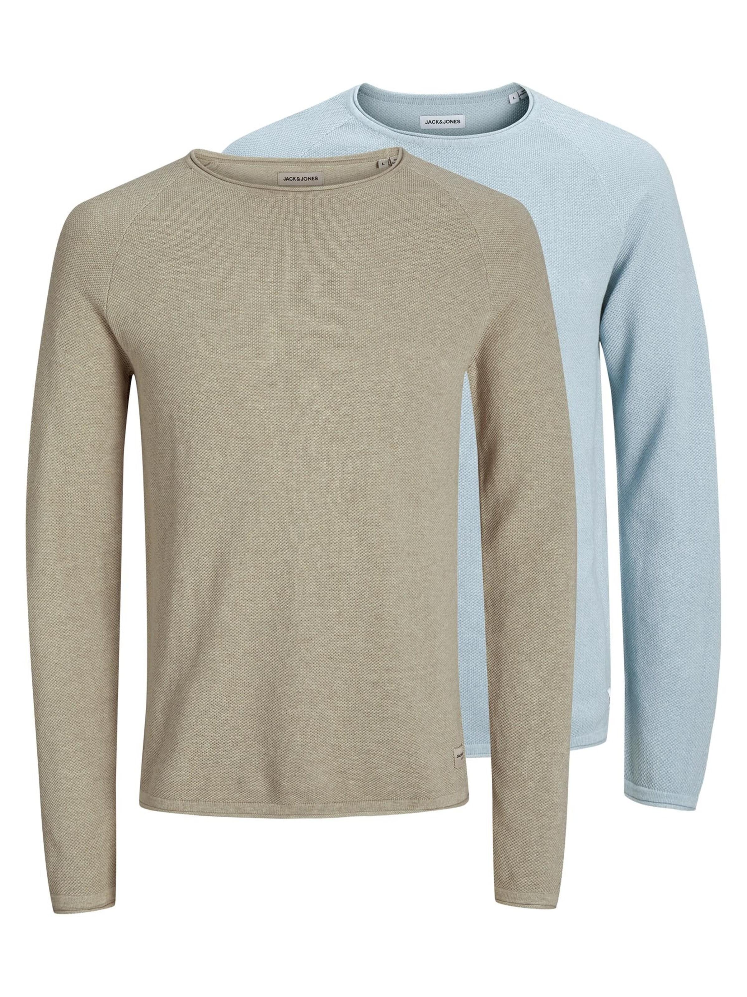 JACK & JONES Sweater 'Hill' in S in Sky blue, Item view